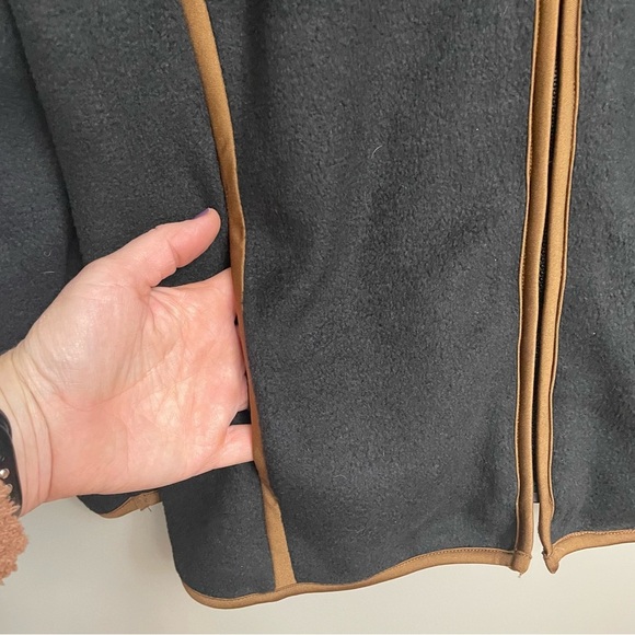 Bob Mackie Wearable Art Womens Large Embroidered Full Zip Fleece Jacket vintage - Picture 5 of 11